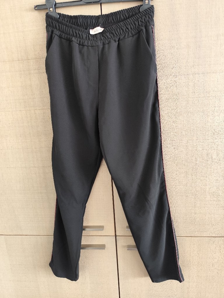 Damesbroek Amélie & Amélie, maat S, Kleding | Dames, Zwart, Ophalen of Verzenden, Zo goed als nieuw, Maat 36 (S)