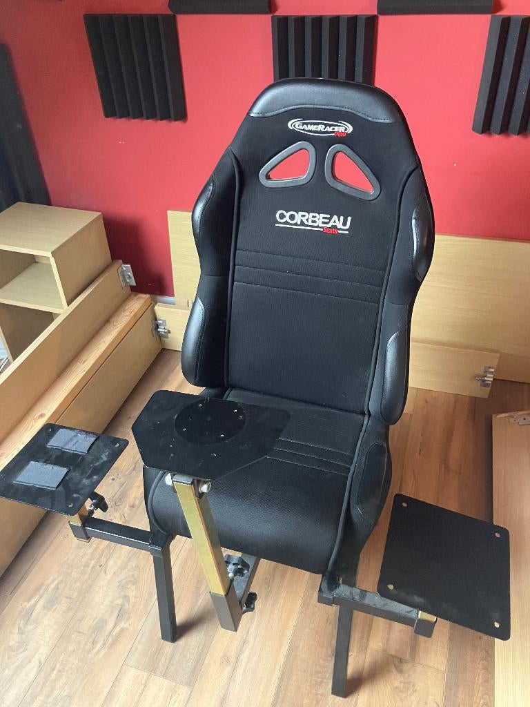 Corbeau GameRacer flightsimulator stoel, Ophalen, Gebruikt, 1 speler, Vanaf 12 jaar