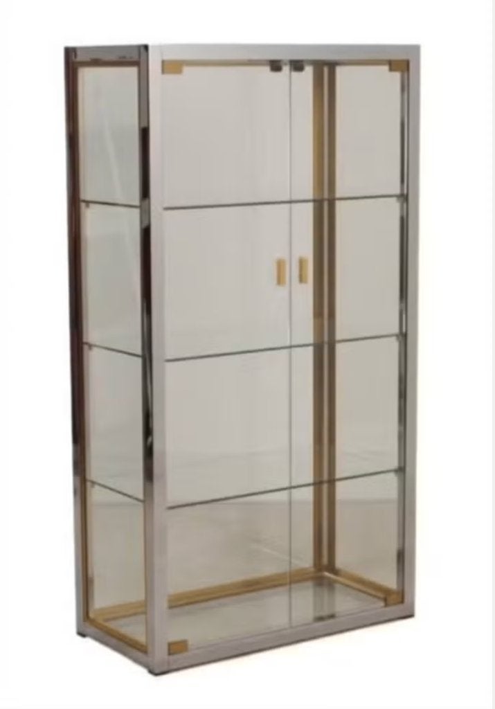 Vitrine par Renato Zevi, Italie, années 1970, Maison & Meubles, Enlèvement, Utilisé, Verre