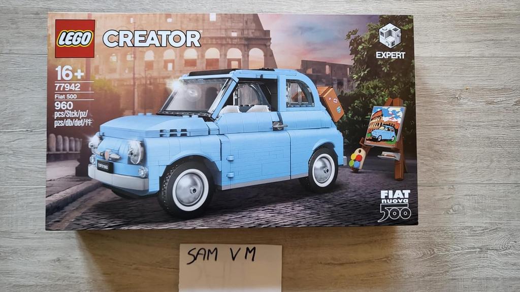 Lego Fiat 500 (77942), Kinderen en Baby's, Speelgoed | Duplo en Lego, Ophalen, Lego, Nieuw, Compleet