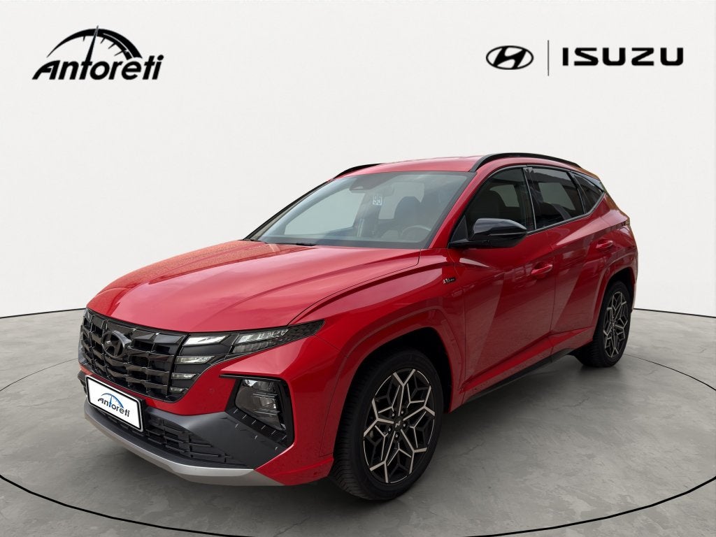 Hyundai TUCSON PHEV 1.6 T-GDi FEEL N-LINE 4X4, Auto's, Automaat, Dealer onderhouden, 4 cilinders, 35 g/km