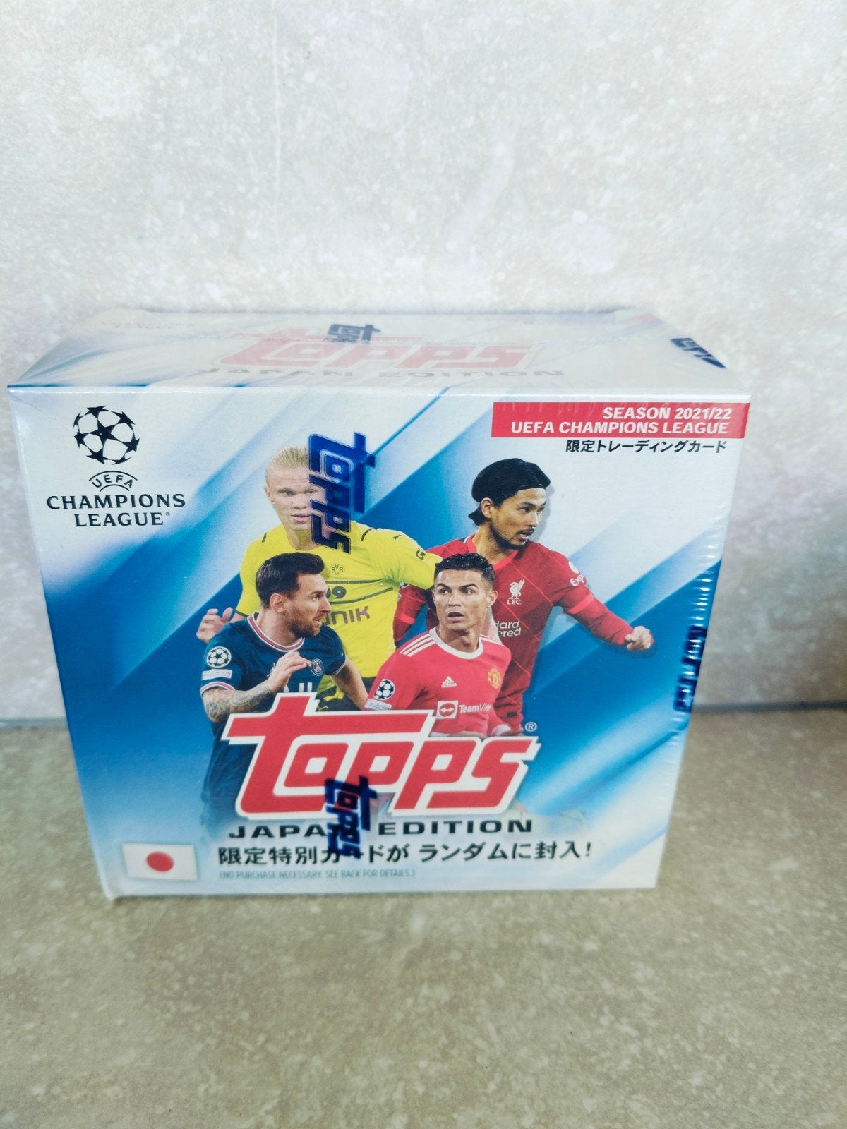 Topps Champions League 2021-2022  sealed box. Japan edition, Ophalen of Verzenden