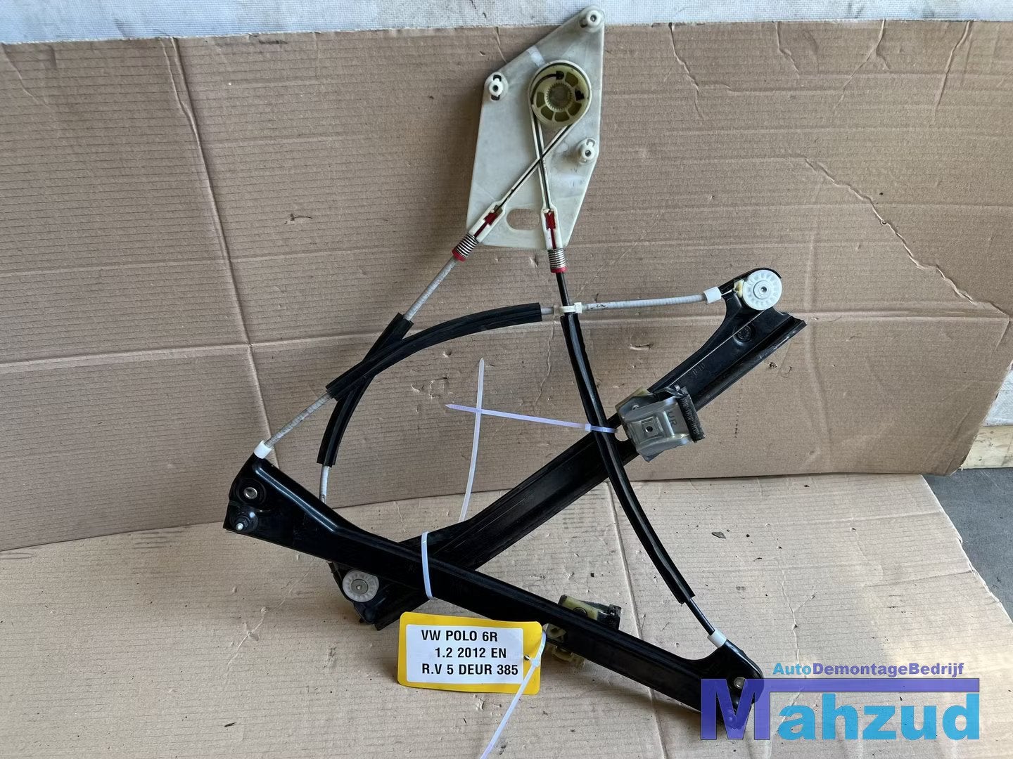 VW POLO 6R 5 deurs rechts voor raammechaniek 2009-2016, Gebruikt, Volkswagen, Volkswagen AG, Vw@volkswagen.de