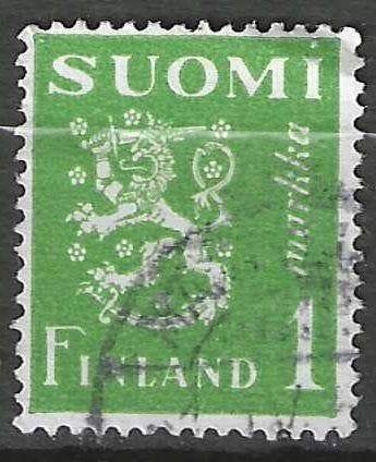 Finland 1942 - Yvert 256 - Wapenschild met Leeuw (ST), Verzenden, Finland, Gestempeld