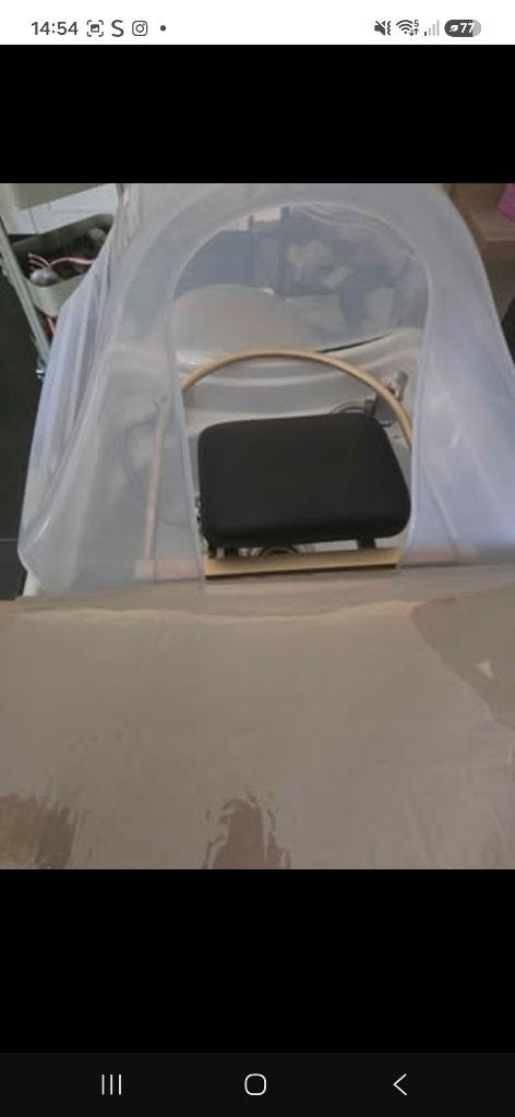 Japanse Headspa bed + StreamLux  – nieuwstaat!, Massage relaxant