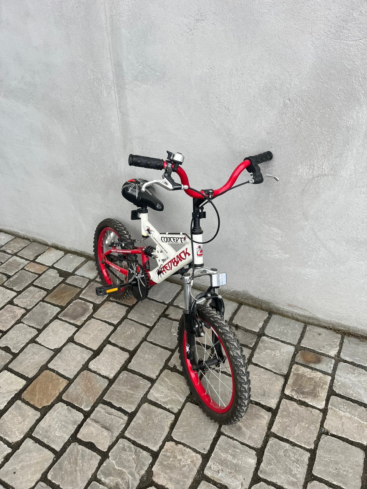 Kinderfiets voor jongen, Fietsen en Brommers, Ophalen, Zo goed als nieuw, Velgrem, 16 tot 20 inch