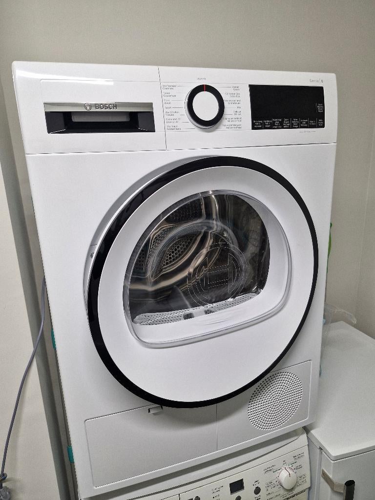 Bosch warmtepomp droogkast A++, Elektronische apparatuur, Ophalen, 6 tot 8 kg, Minder dan 85 cm, Zo goed als nieuw