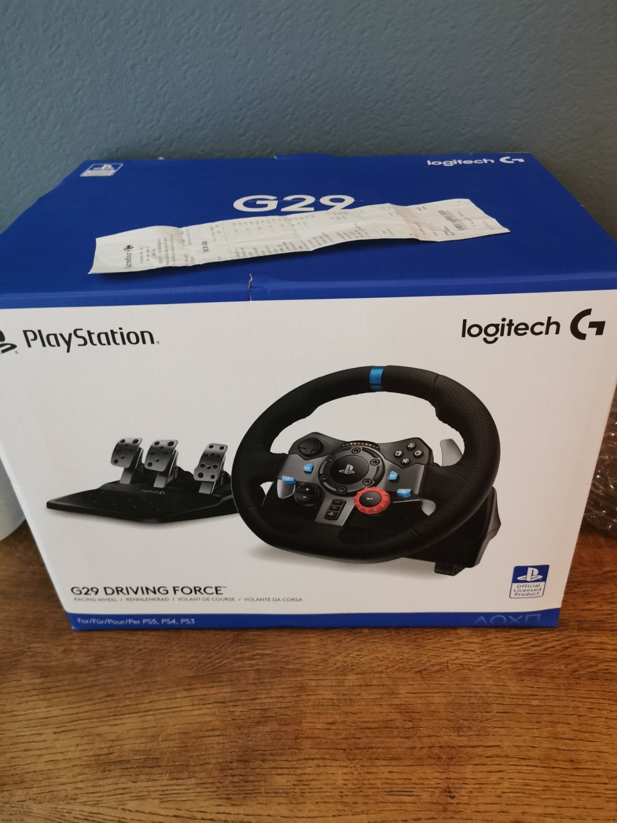 volant Playstation, Ophalen