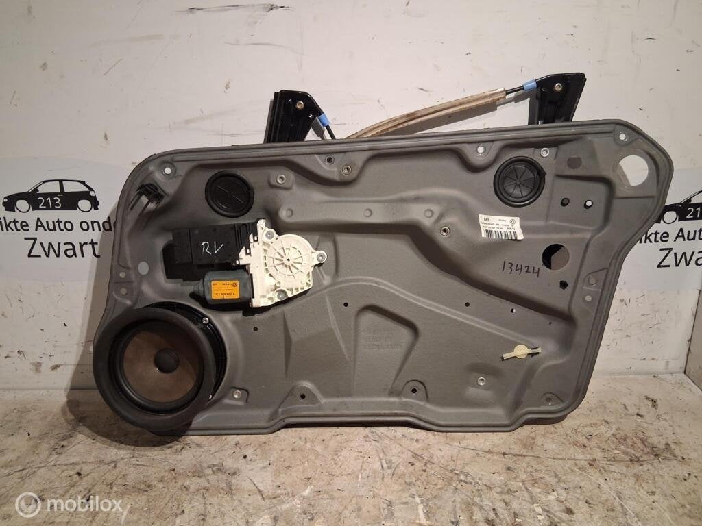 Raammechaniek RV 4-drs VW Bora 1.6-16V ('98-'06) 1J4837730BB, Auto-onderdelen, Gebruikt, Volkswagen, Ophalen of Verzenden, Volkswagen