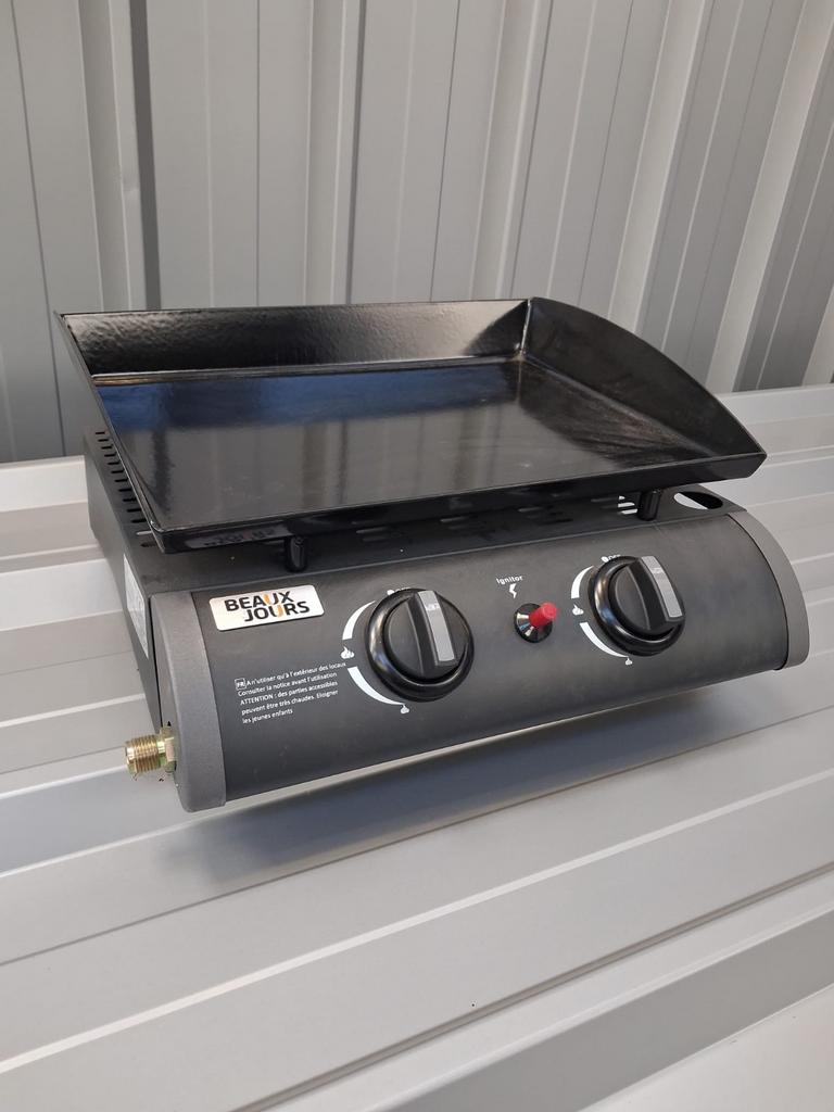 Plancha à gaz 2 brûleurs BEAUX JOURS – Modèle PG042, Enlèvement ou Envoi