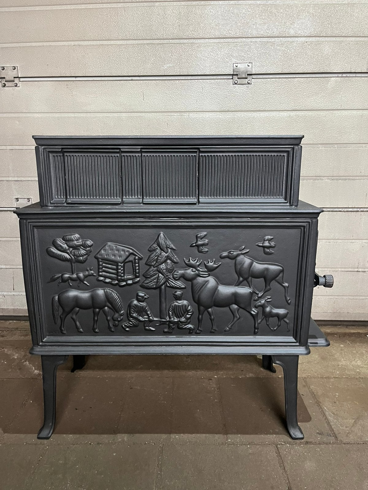 Poêle à bois Jøtul 118N, poêle à bois, tout brûleur, Maison & Meubles, Enlèvement, Comme neuf, Poêle à bois