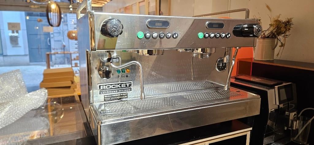 Espressomachine, Ophalen, Gebruikt