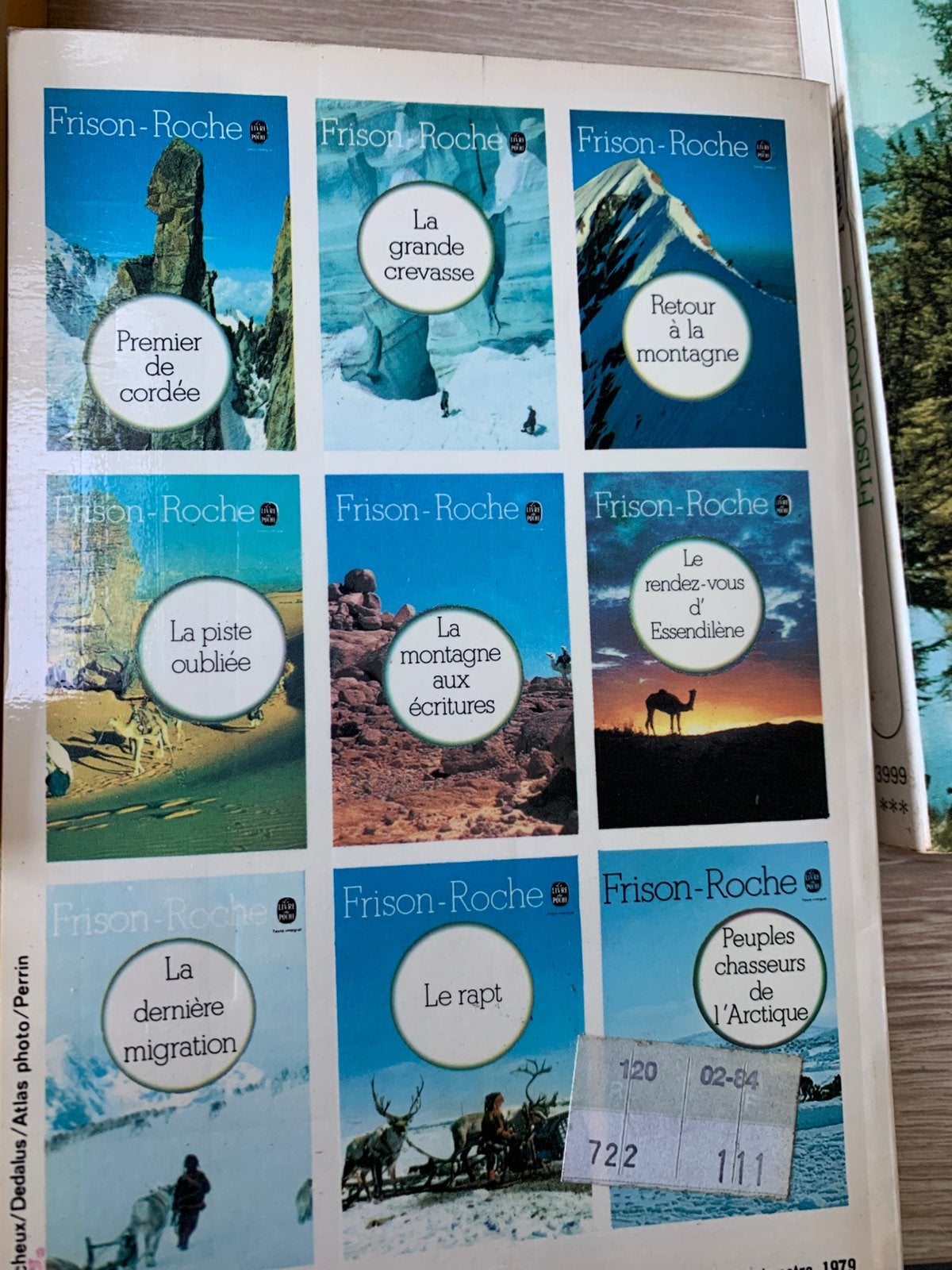 Frison-Roche  livres, Enlèvement, Utilisé