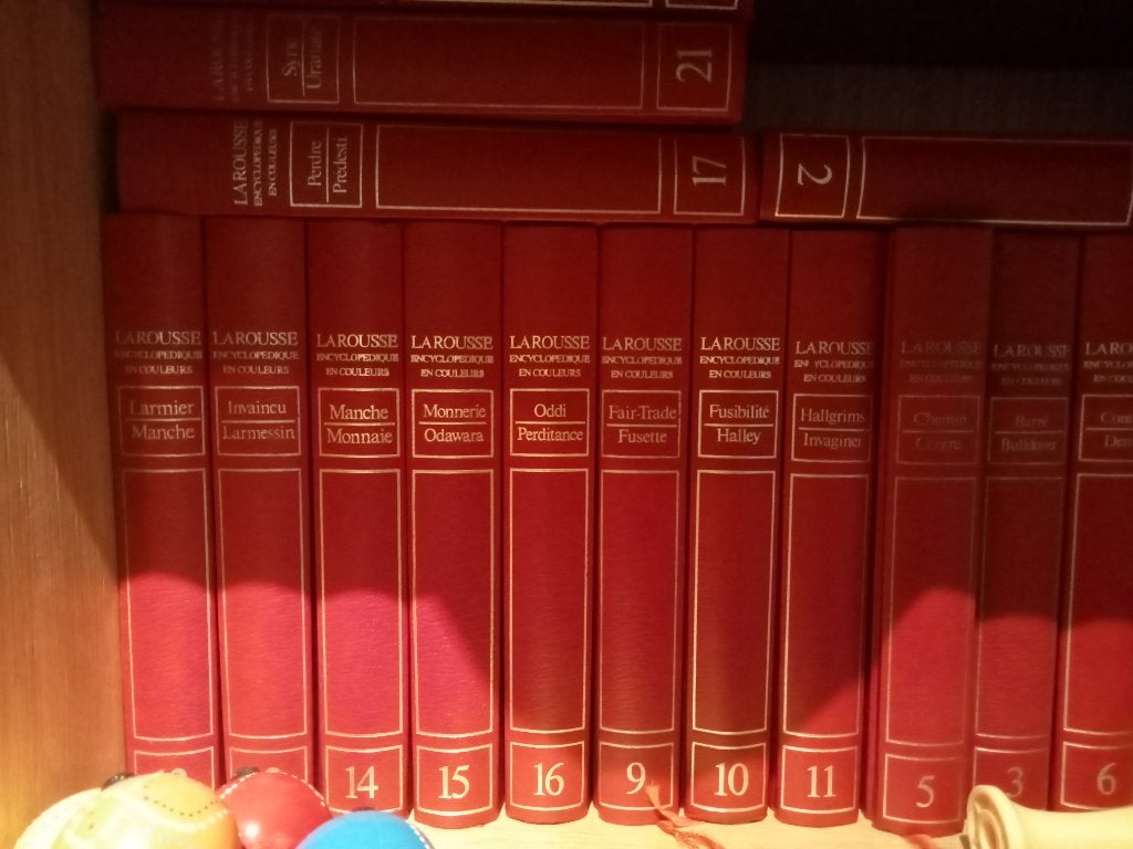 Larousse encyclopédie en couleur (collection complète), Livres, Enlèvement, Comme neuf, Général, Série complète