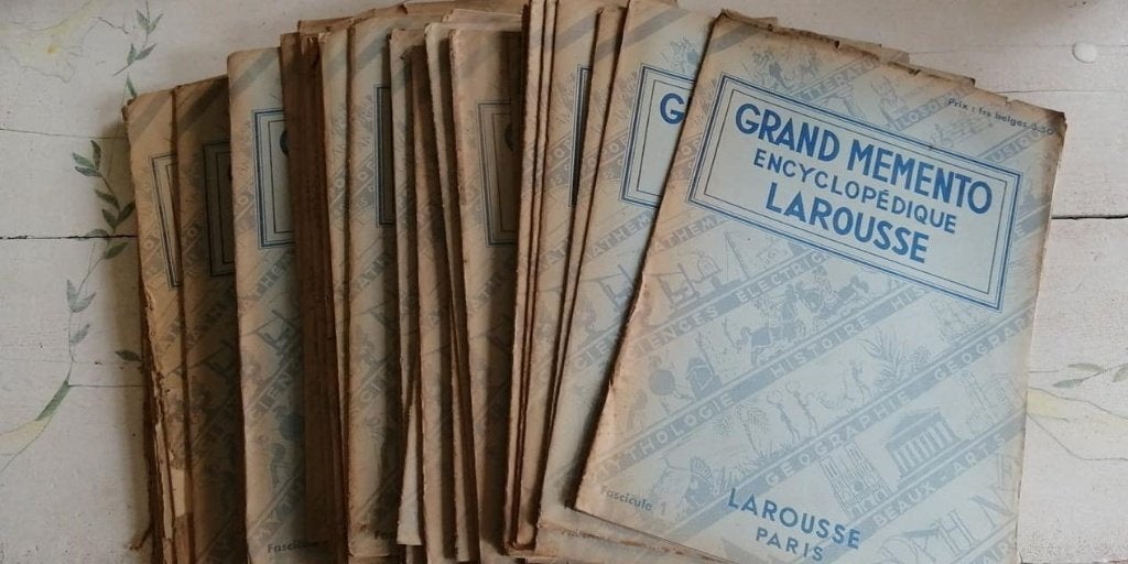 104 GRAND MEMENTO ENCYCLOPEDIQUE LAROUSSE années 1930, Livres, Encyclopédies, Enlèvement ou Envoi, Tome à part, Général, Utilisé