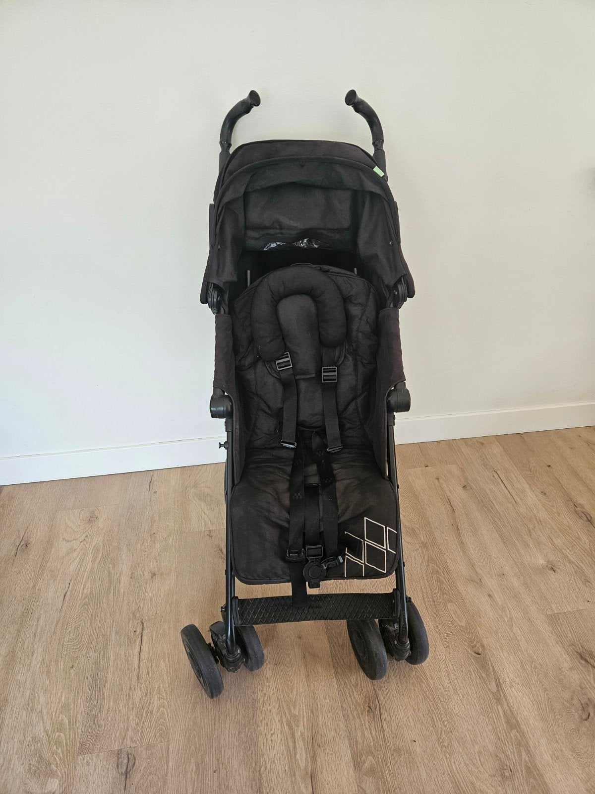 Maclaren Techno XT black, Kinderen en Baby's, Ophalen, Gebruikt, Maclaren, Regenhoes