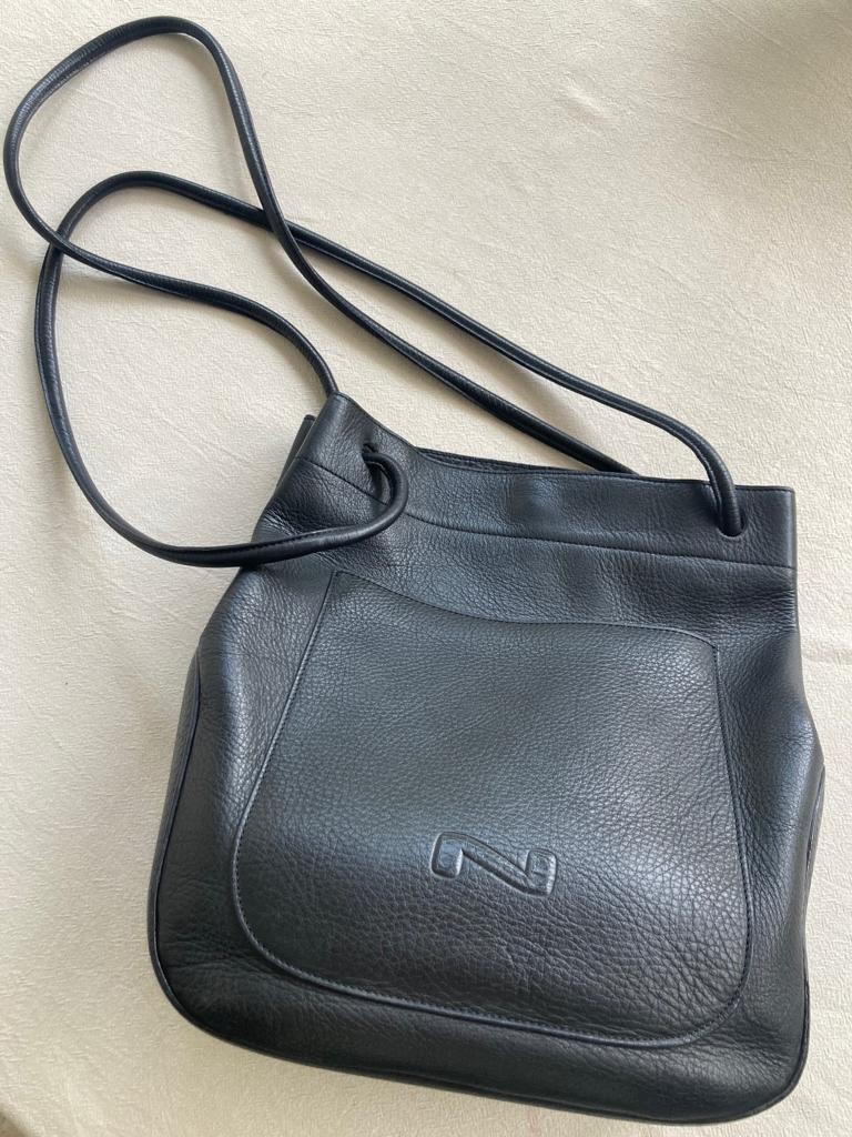Nathan Baume handtas, Handtassen en Accessoires, Ophalen, Zo goed als nieuw, Zwart, Handtas