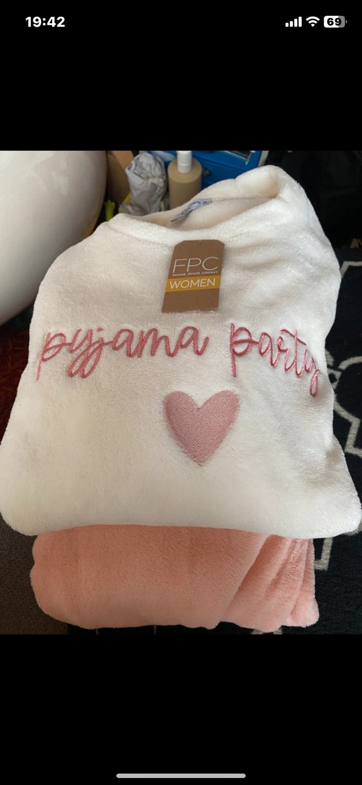 Zachte pyjama medium nieuw, Ophalen of Verzenden, Nieuw