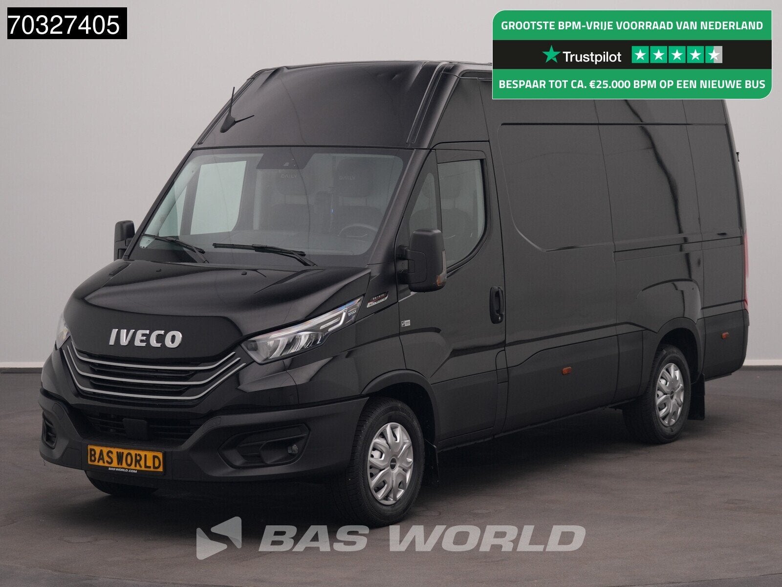 Iveco Daily 35S21 3.0L Automaat L2H2 LED ACC Navi 3,5t Trekh, Auto's, Bestelwagens en Lichte vracht, Stof, Gebruikt, Euro 6, 4 cilinders