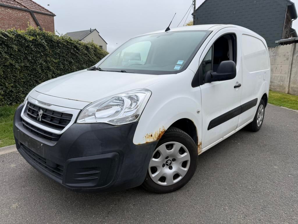 Peugeot Partner 2015 1.6HDI L1H1 3PL Airco - Cruiss controle, Achat, 4 portes, 3 places, Boîte manuelle