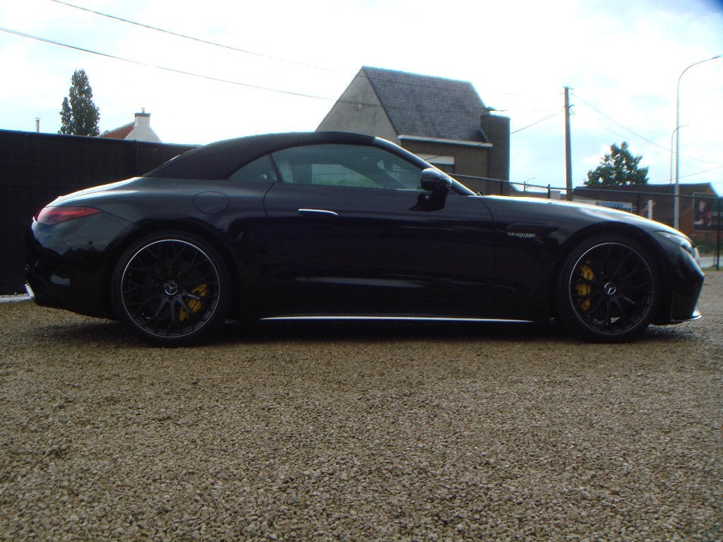 MERCEDES SL 55 AMG 4-MATIC * LIFT * CARBON PACK * BURMESTER, Autos, Cuir, Achat, Entreprise, Cabriolet
