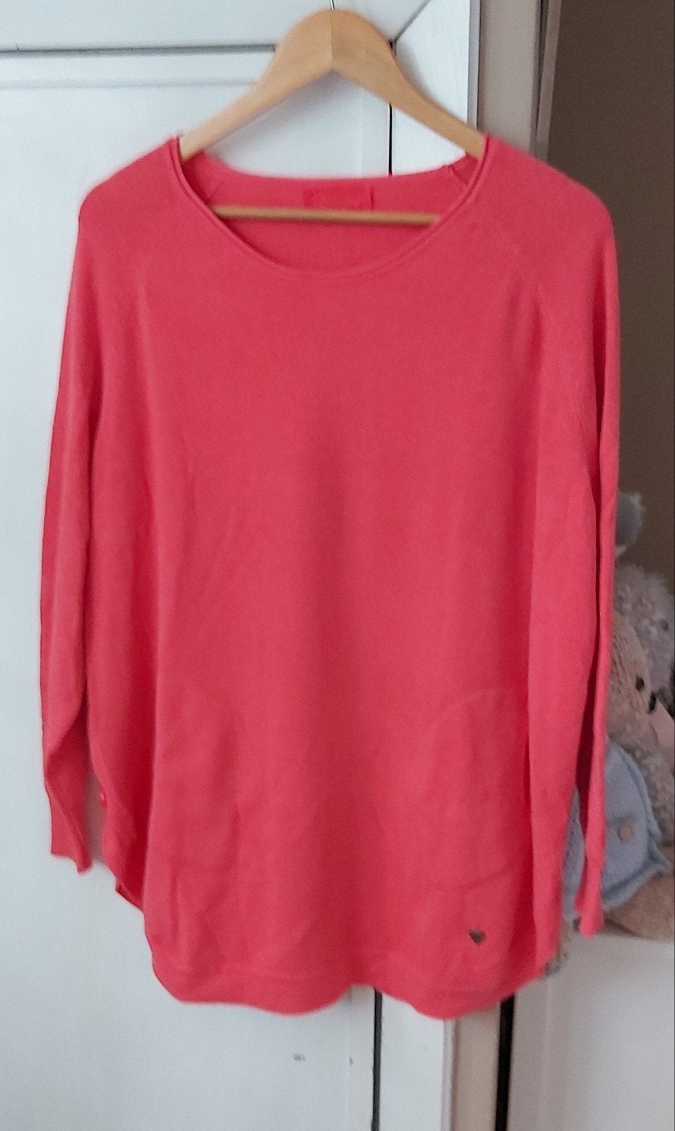 Prachtige trui large met zakken made in Italy., Made in Italy, Ophalen of Verzenden, Zo goed als nieuw, Maat 42/44 (L)