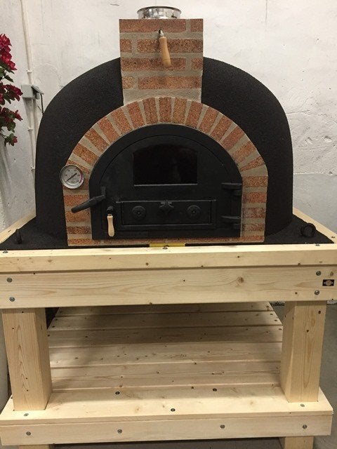 Pizzaoven houtgestookt Traditional brick High Aluminia, Enlèvement, Neuf