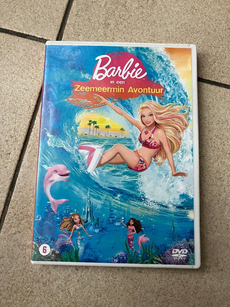 Dvd - Barbie in een zeemeermin avontuur, Ophalen of Verzenden