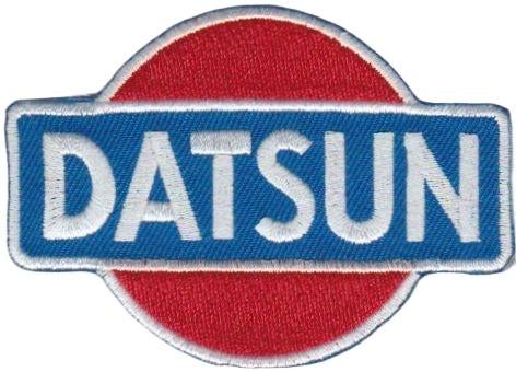Datsun stoffen opstrijk patch embleem, Verzamelen, Verzenden, Nieuw