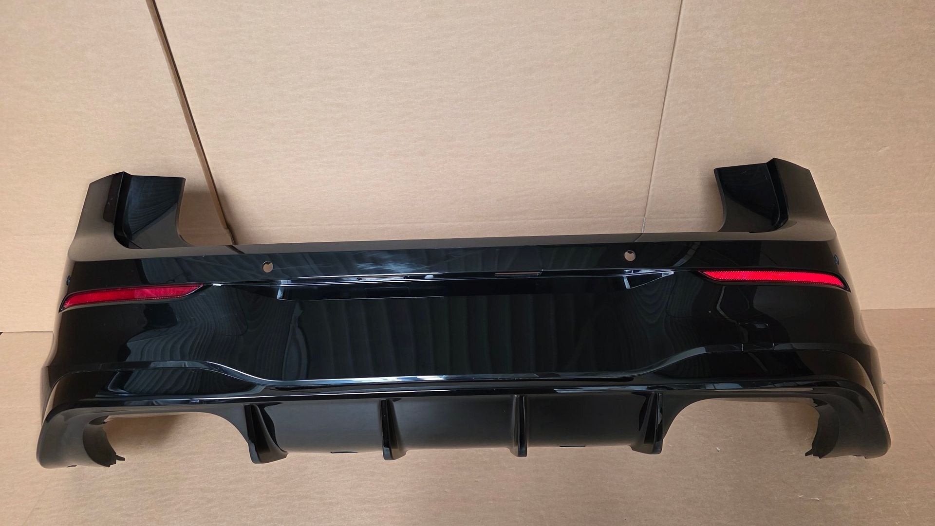 Achterbumper VW Golf 8 VIII R R20 ORIGINEEL 5H6807421B 6xPDC, Gebruikt, -, Volkswagen, Ophalen of Verzenden