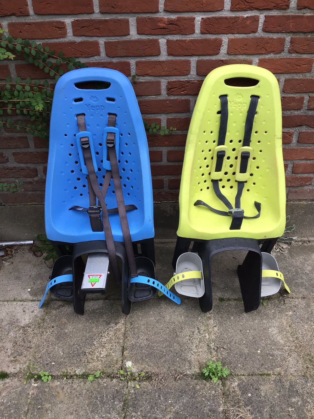 Fietsstoel, Ophalen, Zo goed als nieuw