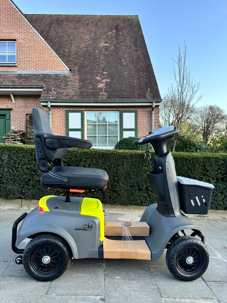 Voiturette électrique Mobietech F4 autonomie de 60km confort, Enlèvement ou Envoi, Pliant, Neuf, Fauteuil roulant électrique