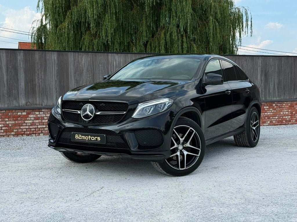 mercedes gle350d coupé 4-matic/trekhaak/leder/led/distronic, Automaat, Dealer onderhouden, Euro 6, Leder