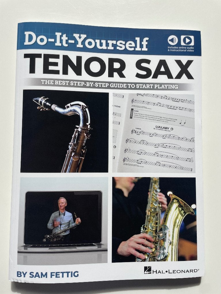 Leerboek Tenorsax, Muziek en Instrumenten, Ophalen of Verzenden, Zo goed als nieuw, Saxofoon