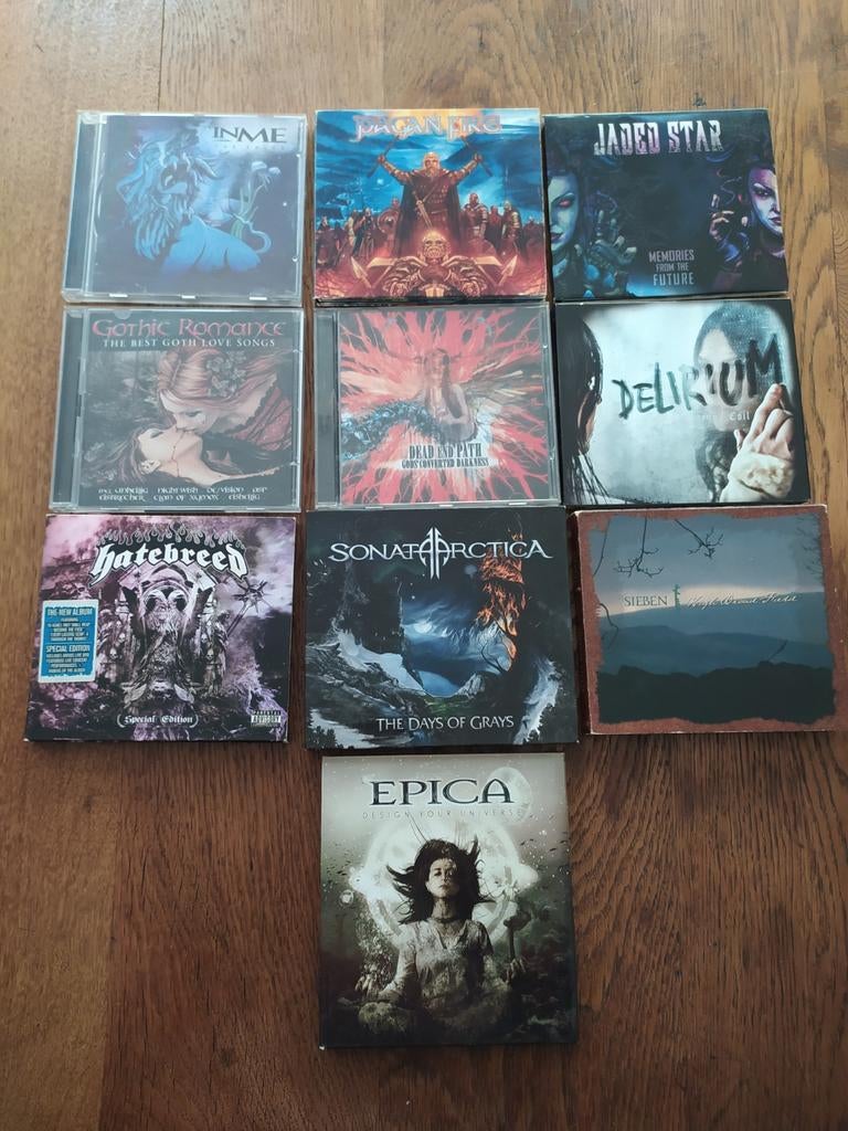 CD : metal, hardcore, trash, rock, Enlèvement ou Envoi