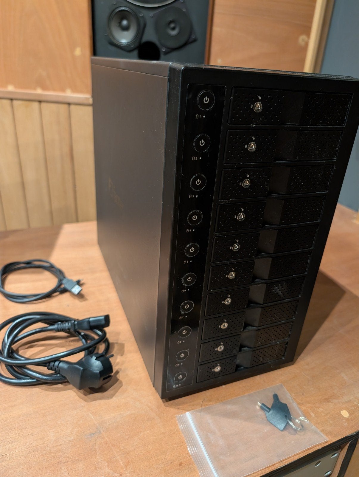 FANTEC Station d'accueil USB 3.2 Gen2 10G pour 10 disques, Fantec, Comme neuf, Enlèvement, Station d'accueil