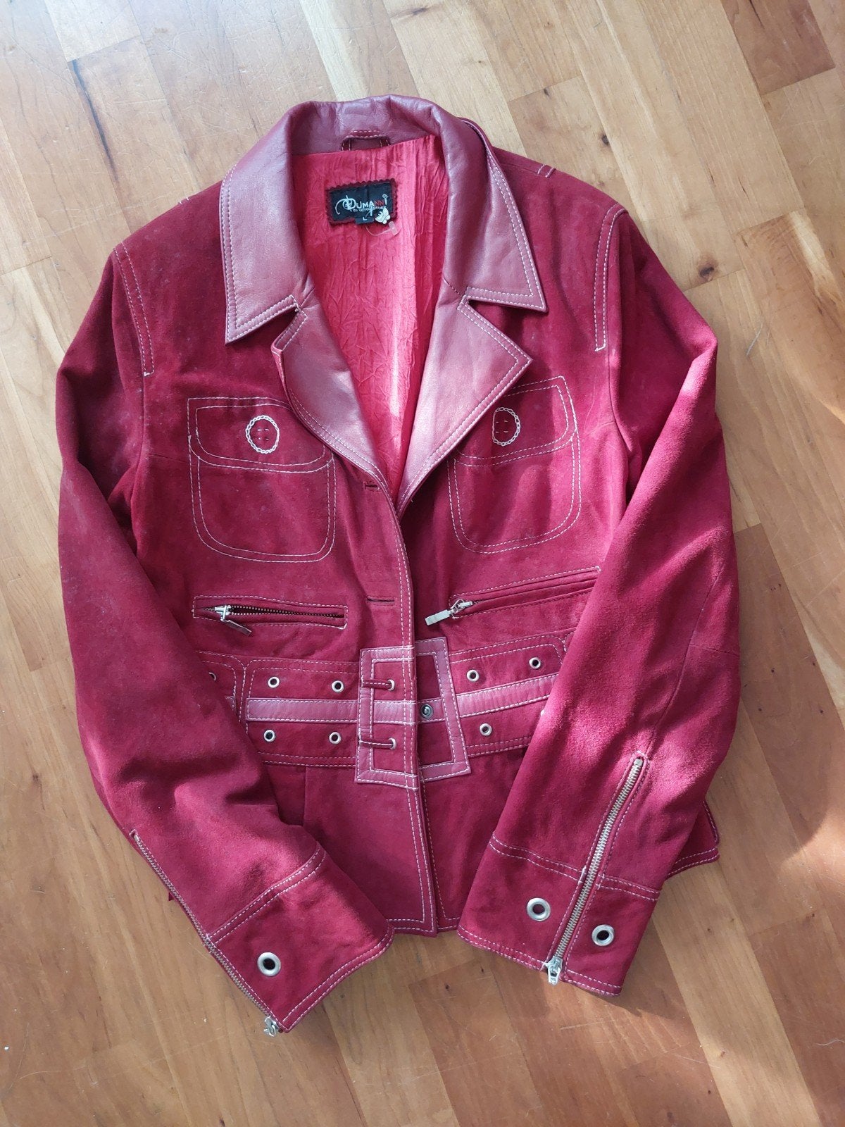 veste vintage, Enlèvement, Rouge