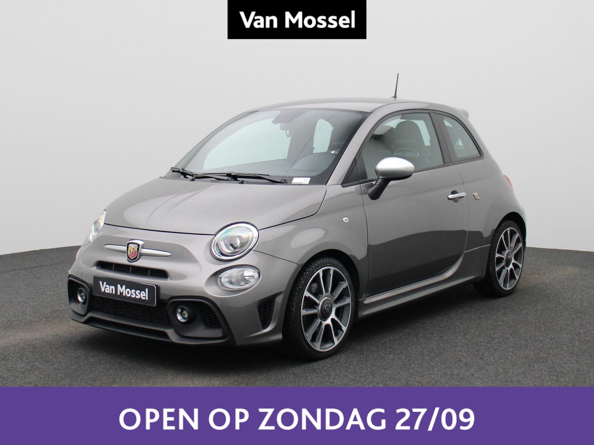Fiat 500 1.4 T-Jet Abarth Turismo, Autos, Cuir, Argent ou Gris, Achat, Euro 6