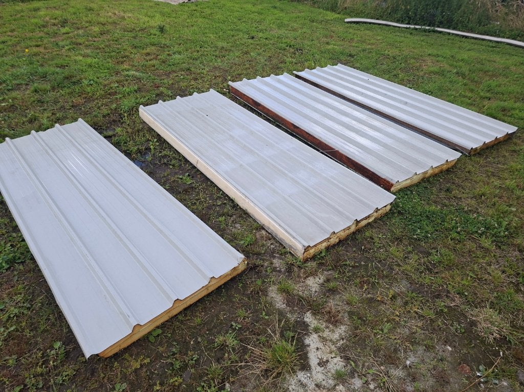 SANDWICHPANELEN DAKPANELEN, Ophalen, Zo goed als nieuw, 100 mm of meer