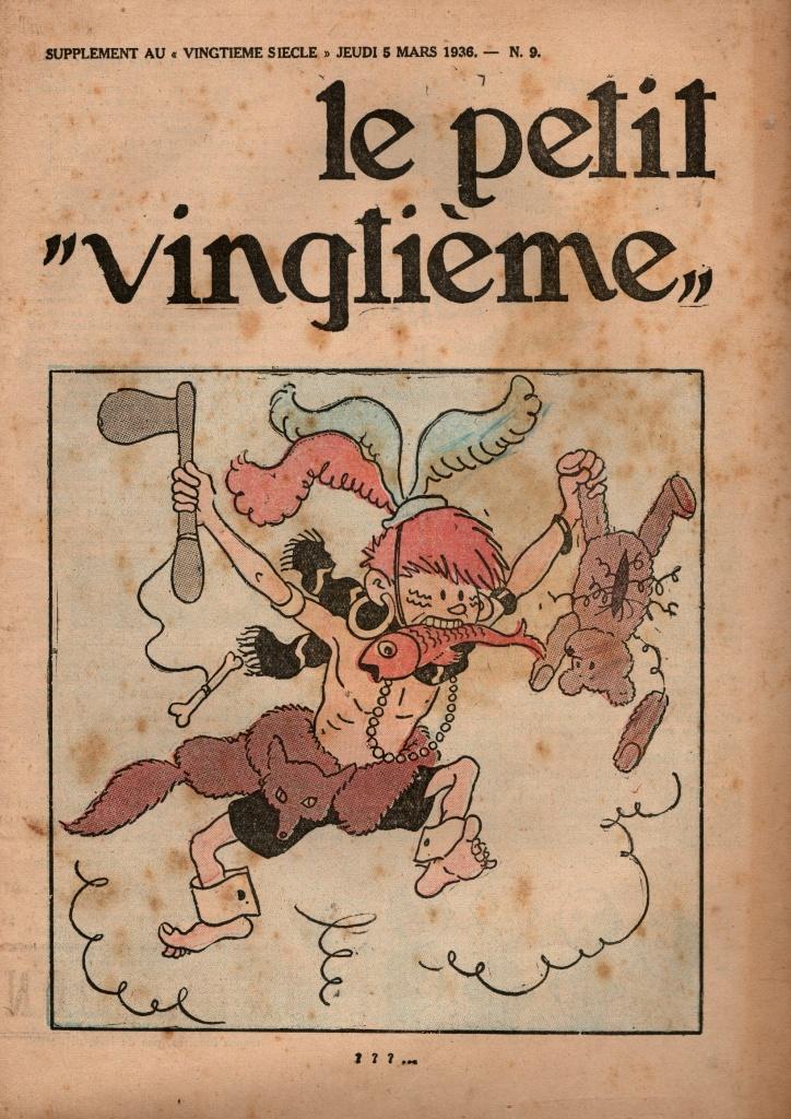 BD Journal du Petit Vingtième 5 mars 1936, Enlèvement, Utilisé