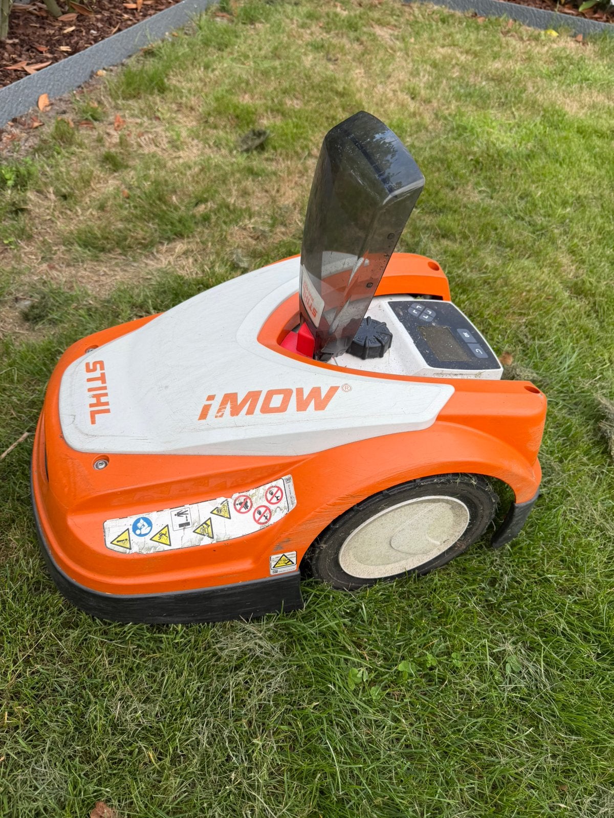 Stihl maaier te koop, Jardin & Terrasse, Tondeuses robotisées, Enlèvement ou Envoi, Comme neuf