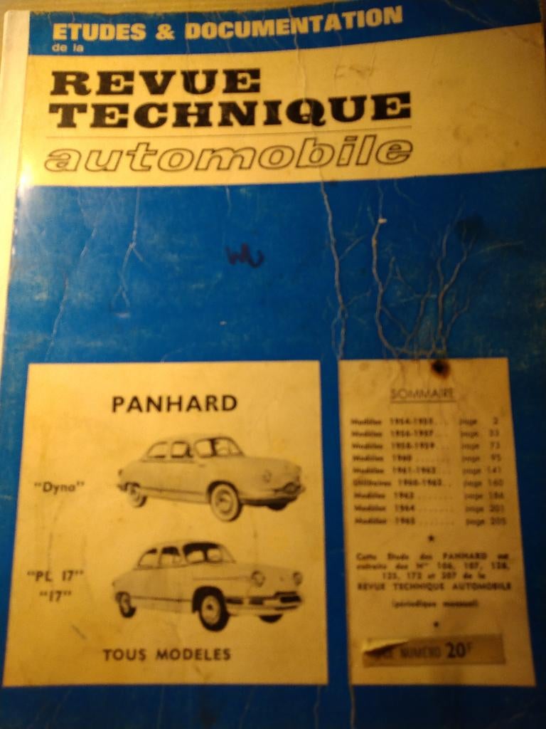 RTA - Panhard Dyna - PL 17, Ophalen of Verzenden