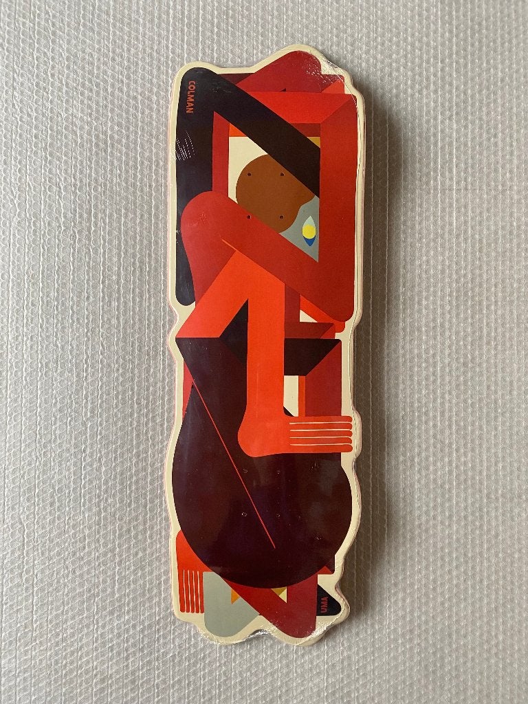 Richard Colman x UMA Landsleds skateboard shaped 10", Ophalen of Verzenden