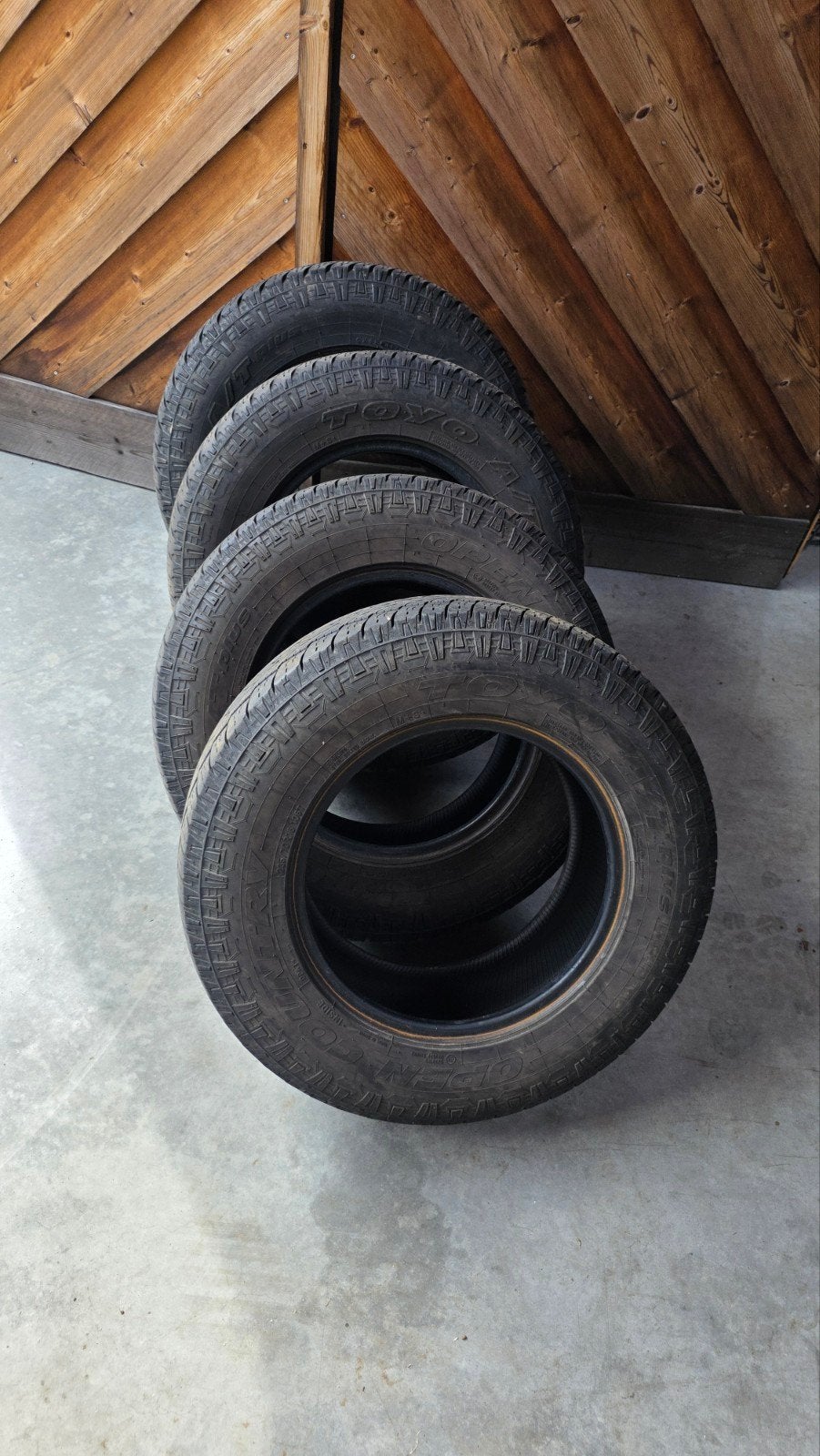 235/70R16 Toyo Open Country A/T plus, Ophalen, Gebruikt, 16 inch, 235 mm