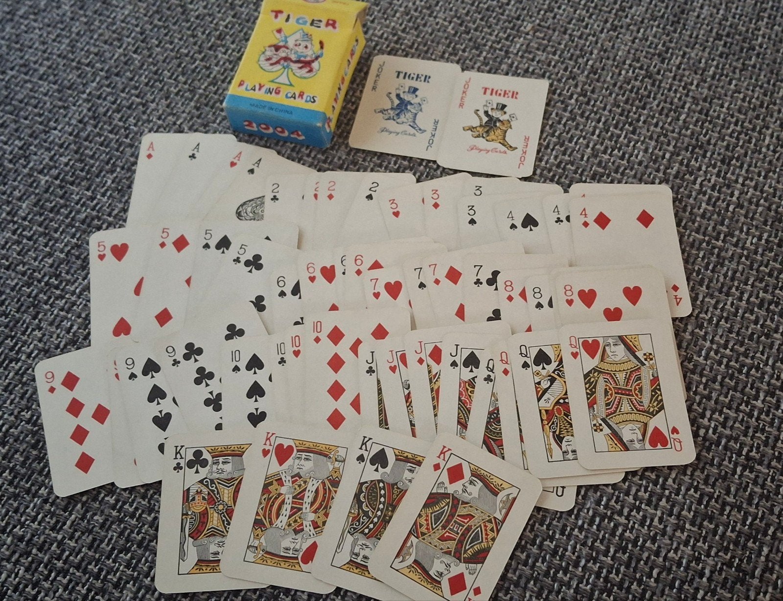 Mini speelkaarten 2004 made in China met 2 jokers, Ophalen of Verzenden, Nieuw, Speelkaart(en)