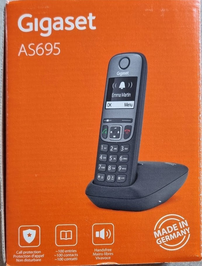 Huistelefoon draadloos Gigaset AS695, Ophalen, Zo goed als nieuw, 1 handset