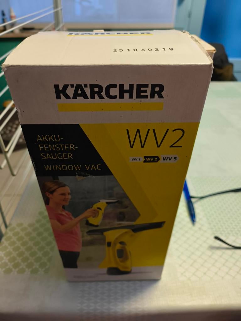 Kärcher reiniger WV2 nieuwstaat, Ophalen of Verzenden