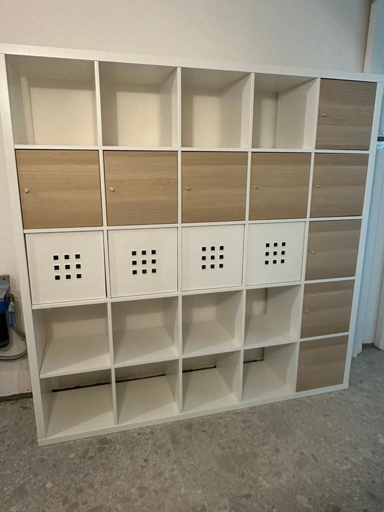 Kallax kast Ikea, 25 à 50 cm, Avec porte(s), 150 à 200 cm, Utilisé