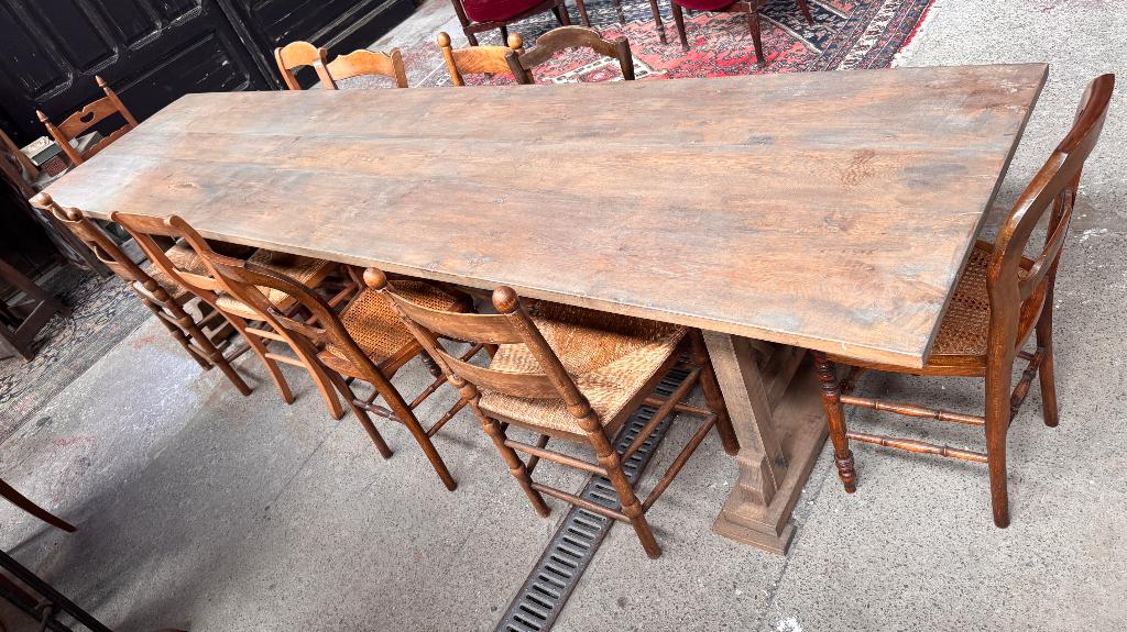 Grande table, Enlèvement, Comme neuf, Chêne