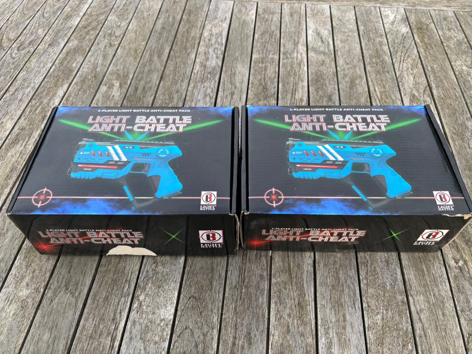 Light Battle Connect Anti-Cheat Lasergame Set (4 spelers), Ophalen, Zo goed als nieuw